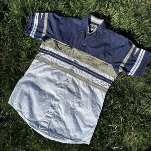 Vintage western short sleeve pearlsnap
